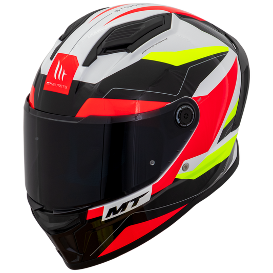 Capacete Mt Helmets Stinger 2 Micro A5 Vermelho Brilho