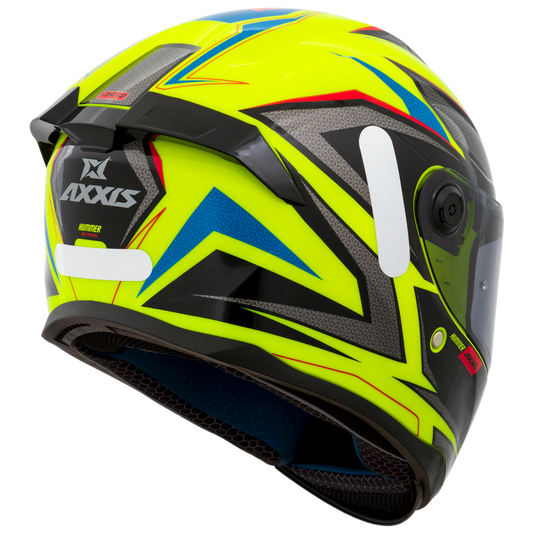 Capacete Axxis Hummer Stark F1 Preto Brilho