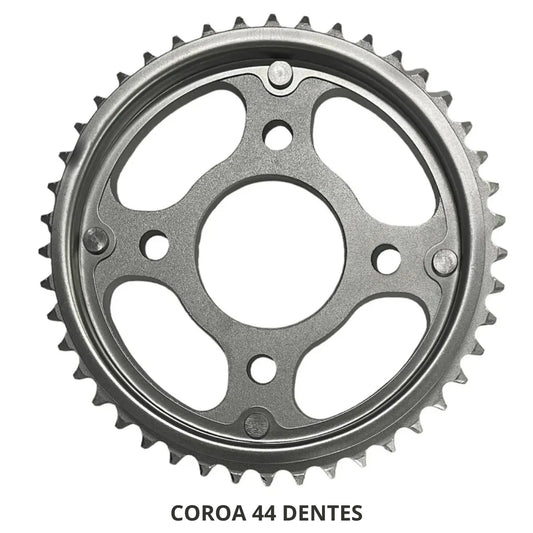 Kit Relação Transmissão com retentor CG 160 Titan Fan Start Cargo 2016-2023