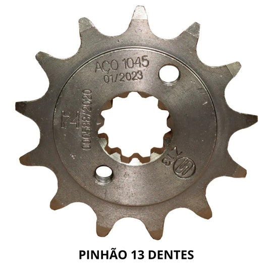 Kit Relação Transmissão Cbx Twister 250 2001-2008