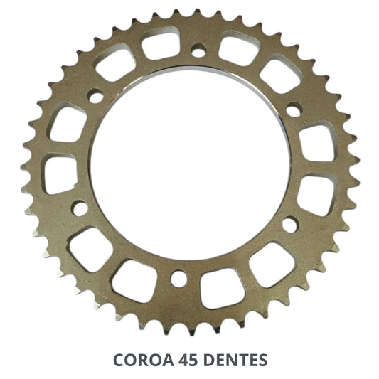 Kit Relação Transmissão Fazer 250 2006-2017