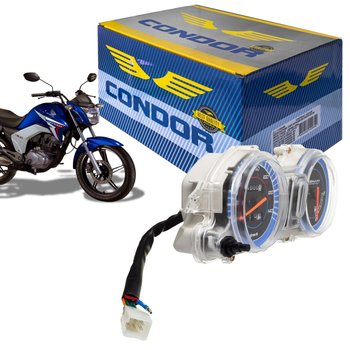 PAINEL COMPLETO VELOCIMETRO HONDA CG 150 TITAN EX 2011 2012 2013
