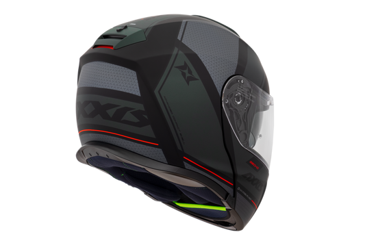 Capacete Axxis Gecko Sv Bobs A6 Verde Matte