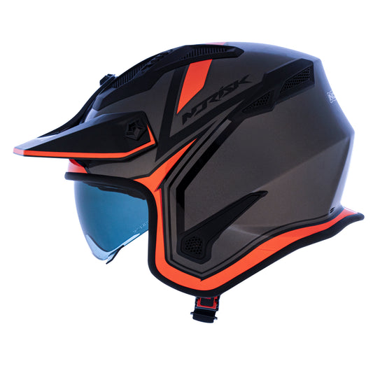 Capacete Norisk Darth Outline Tit Laranja