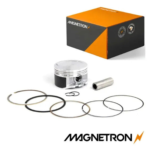 Kit Pistão com Anéis e Pino Magnetron Honda Xre 300 2010 em diante Cb 300r 2009 em diante 0,25 mm