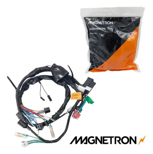 Fiação Chicote Elétrico Principal Magnetron Honda Cg 125 Fan 2009 a 2011 Partida Elétrica