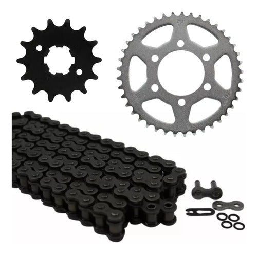 Kit Relação DID Premium com Retentor Yamaha Crosser 150 2014 a 2024 428HXV 122L 41/14T