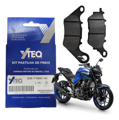 Pastilha de Freio Traseira Y-TEQ Yamaha Mt-03 Yzf-R3 2016 em diante