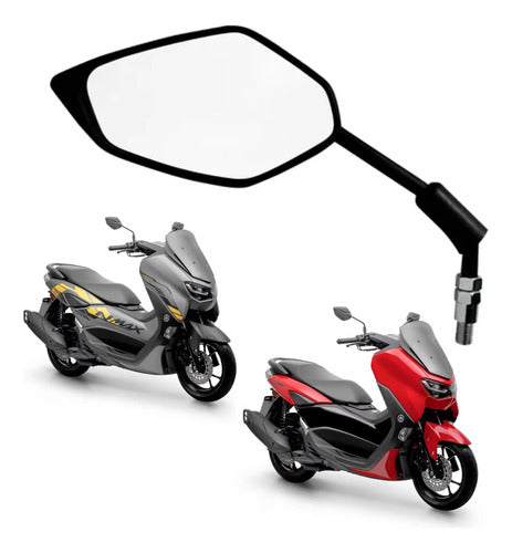 Espelho Retrovisor Esquerdo Yamaha Nmax 160 2021 a 2025