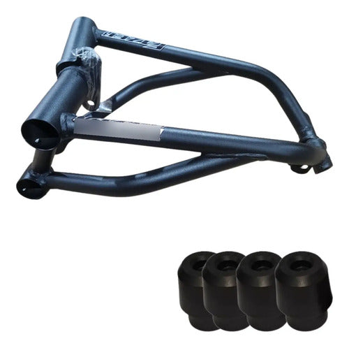 Protetor de Motor Stunt Race Cage Yamaha Fazer 250 2006 a 2017 Preto Fosco