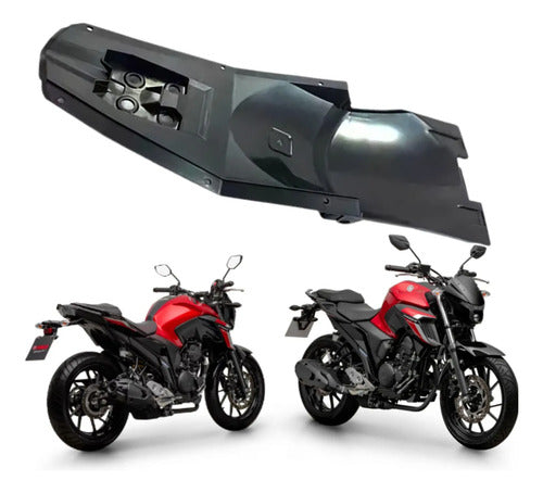 Paralama Traseiro Yamaha Fazer 250 Preto