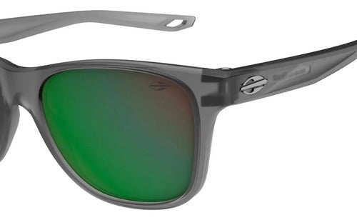 Óculos De Sol Mormaii Bangkok Óculos Solar Bangkok Feminino Masculino Lente Verde Espelhado Cinza