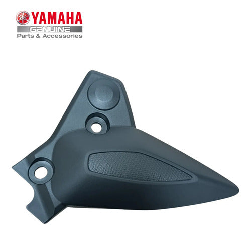 Tampa do Estribo Pedaleira Esquerda Yamaha Factor 125 2019 em diante Factor 150 2018 em diante Preto
