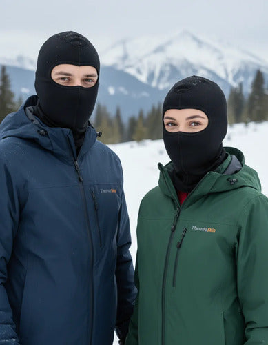 Balaclava Gola Térmica Curtlo Thermoskin Preto Tamanho G