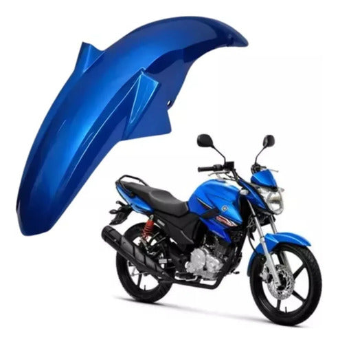 Paralama Dianteiro Paramotos Yamaha Fazer 150 2014 a 2025 Azul Metálico