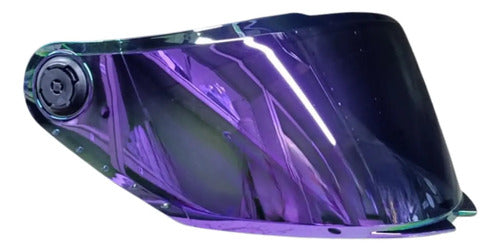 Viseira MT Helmets V-28B Stinger 2 Thunder 4 Braker Revo Roxo