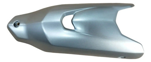 Protetor do Escapamento Yamaha Fazer Fz15 150 2023 a 2025 Prata