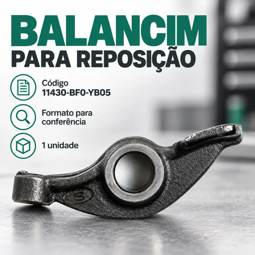 Balancim de Válvula de Admissão e Escape Smartfox Yamaha Crypton 115 Factor Xtz 125