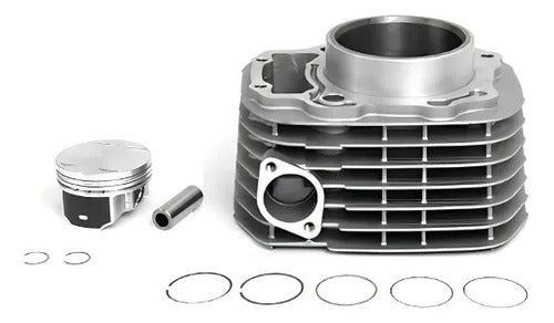 Kit Cilindro Pistão e Anéis Magnetron Honda Cb 250f Twister 2016 em diante Crf 250f 2019 a 2024