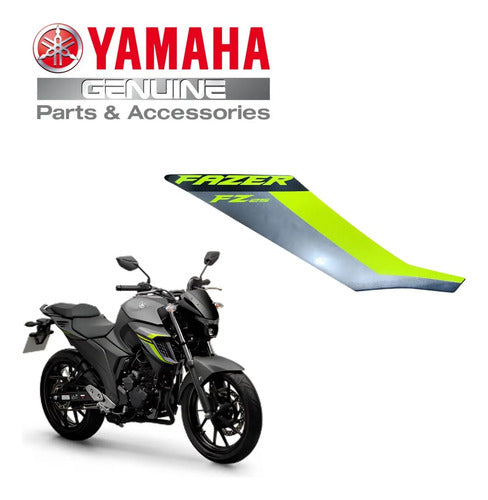 Adesivo da Tomada de Ar Direita Yamaha Fazer Fz25 250 2024 Cinza