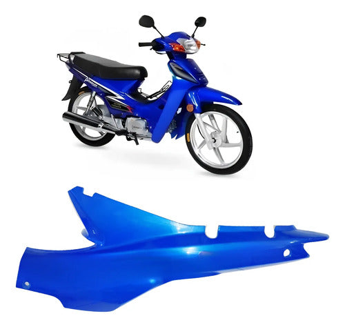 Rabeta Lateral Esquerda Iron Shineray Phoenix 50 Xy 50q 2011 a 2019 Azul