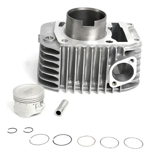 Kit Cilindro Pistão e Anéis Magnetron Honda Biz 125 2009 a 2023