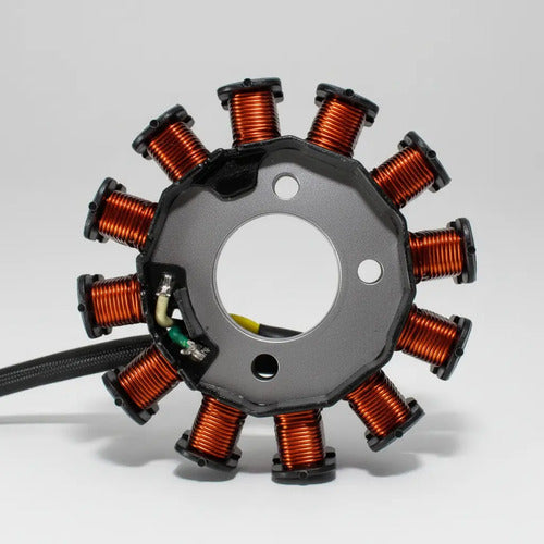 Magneto Estator com Bobina de Pulso Smartfox Honda Biz 125 2011 a 2015