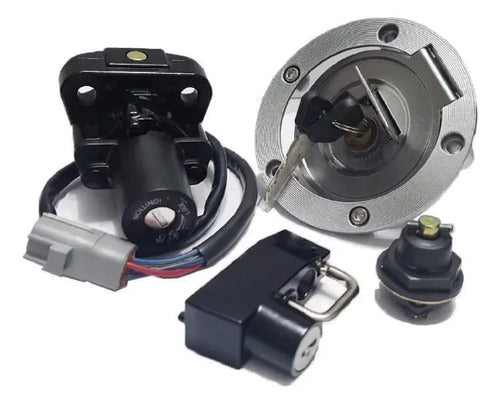 Conjunto de Travas Magnetron Yamaha Ténéré 250 2011 a 2015