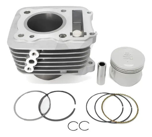 Kit Cilindro Pistão e Anéis Magnetron Suzuki Intruder 125 2007 em diante