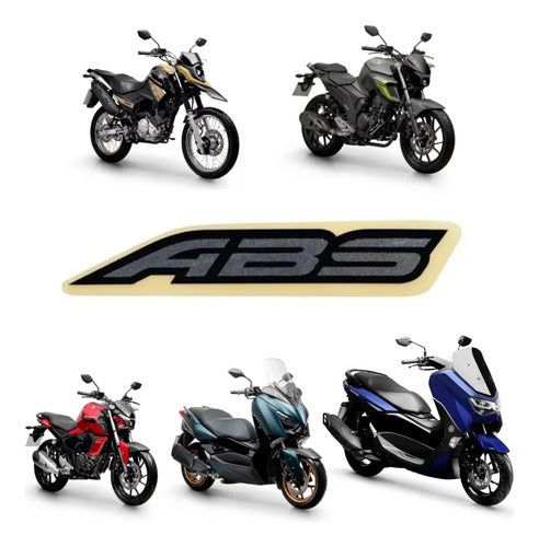 Emblema ABS do Paralama Yamaha Fazer Fz15 Crosser 150 Nmax 160 Fz25 Xmax 250 Mt-03 Yzf-R3 Mt-09