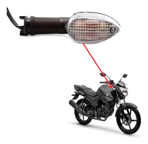 Pisca Dianteiro Direito Yamaha Xtz 125 2009 em diante Fazer 150 2014 a 2018 Crosser 150 2015 a 2018