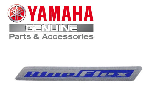 Emblema Blueflex Yamaha Factor Xtz 125 Fazer Factor 150 Fz25 Lander 250