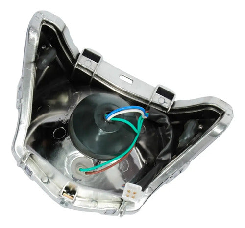 Farol Bloco Óptico com Lâmpada LED Smartfox Shineray Jet 50 125