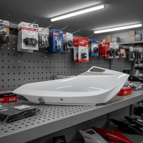 Rabeta Lateral Esquerda Iron Shineray Jet 50 2023 a 2025 Branco