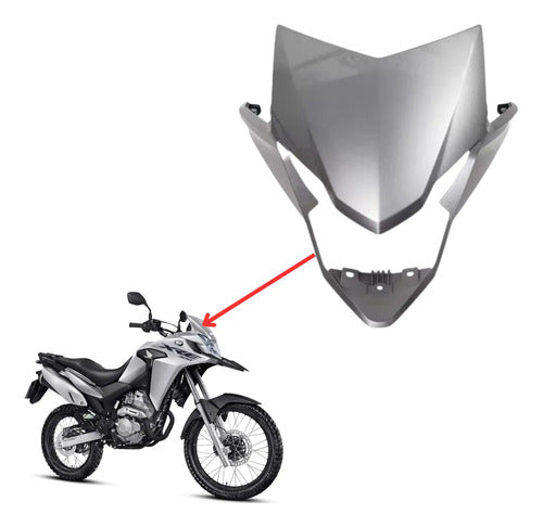 Suporte do Farol Paramotos Honda Xre 300 2019 Prata