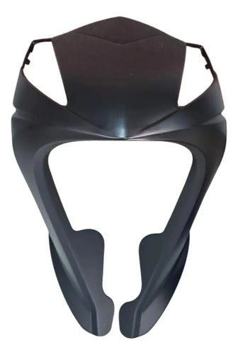 Carenagem Frontal Iron Shineray Jet 50 2010 a 2020 Preto Fosco