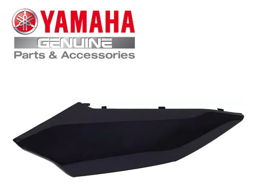 Aba do Tanque Esquerda Yamaha Fazer Fz25 250 2018 a 2021 Preto Brilhante