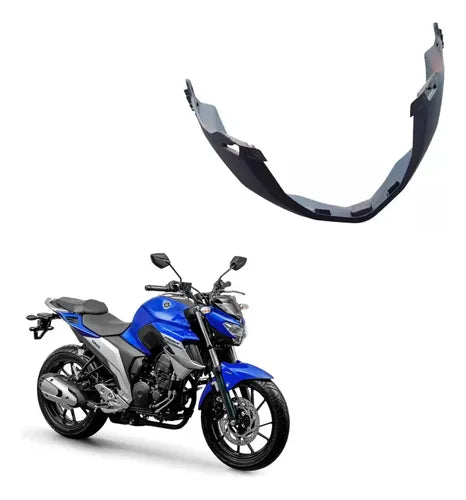 Carenagem Inferior do Farol Yamaha Fazer Fz25 250 2018 a 2021 Preto