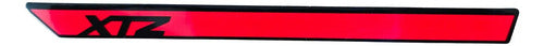 Adesivo da Aba do Tanque Direita Yamaha Lander 250 2025 Vermelho Sólido