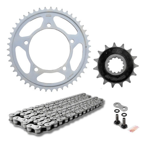 Kit Relação DID Extra Premium com Retentor Honda Cb 600f Hornet 2008 a 2014 525VO 118L 43/16T