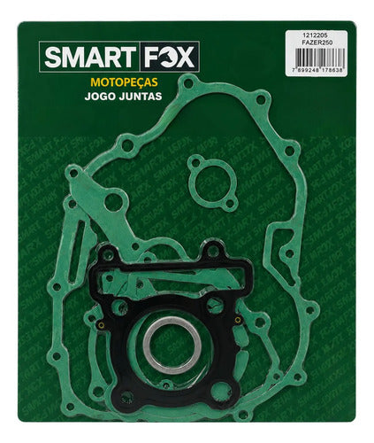 Jogo de Juntas do Motor Smartfox Yamaha Fazer Crosser 150 2014 em diante Factor 150 2016 em diante