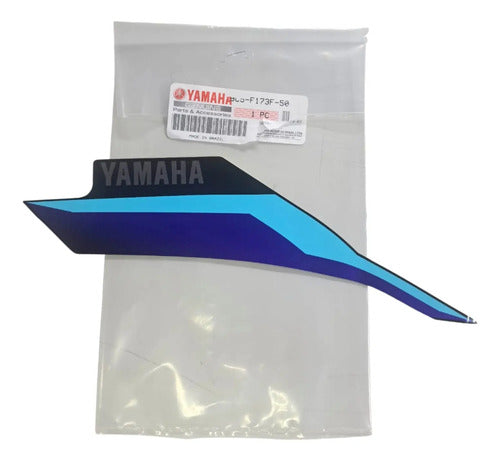 Adesivo da Rabeta Lateral Direita Yamaha Fazer Fz25 250 2024 Azul