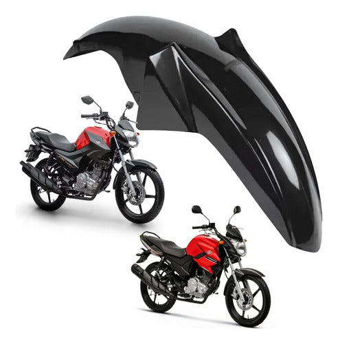 Paralama Dianteiro Yamaha Factor 125 Factor Fazer 150 Preto Brilhante