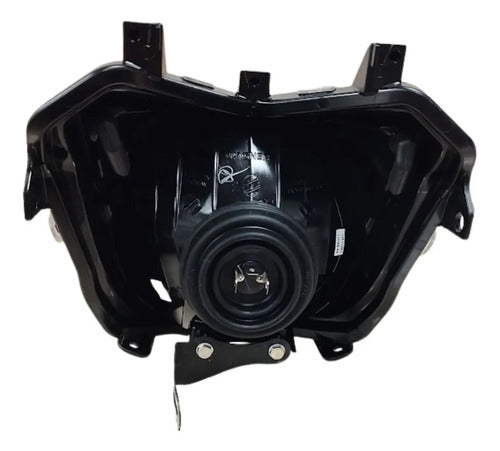 Farol Bloco Óptico Completo com Lâmpada Yamaha Factor 125 2015 em diante Factor 150 2016 a 2024