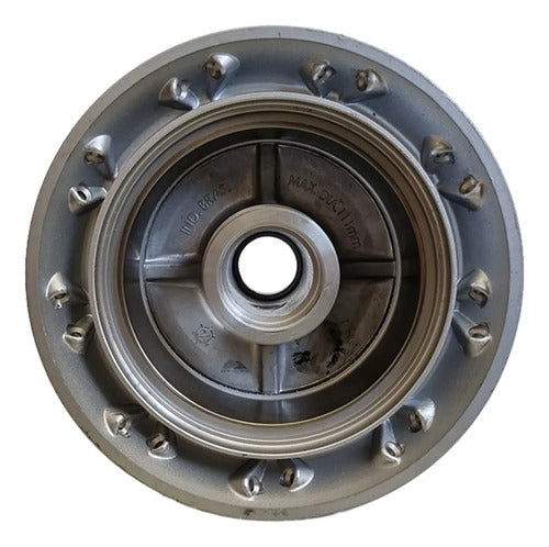 Cubo da Roda Traseira Completo para Freio a Tambor Smartfox Honda Bros 125 150 160