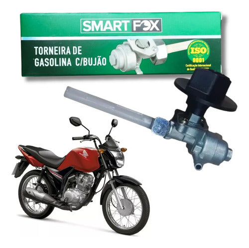 Torneira de Combustível Smartfox Honda Cg 125 Fan 2014 a 2015