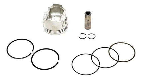 Kit Pistão com Anéis Magnetron Honda Biz 110i Pop 110i 2016 a 2023 0,75 mm