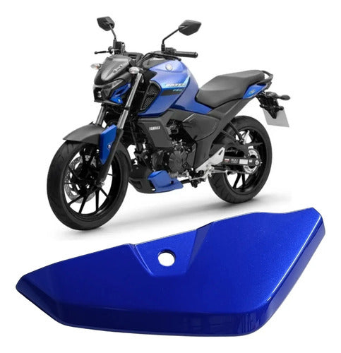 Protetor do Paralama Esquerdo Yamaha Fazer Fz15 150 Fazer 250 2023 a 2025 Azul