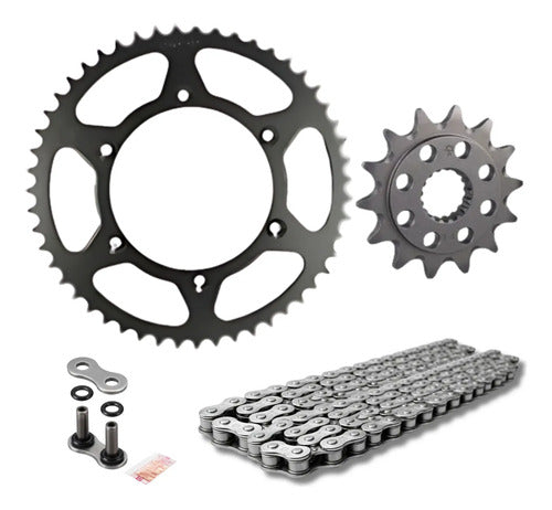 Kit Relação DID Premium com Retentor BMW F 800 Gs 2008 em diante 525VO 116L 42/16T