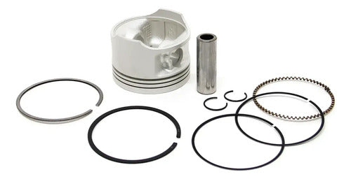 Kit Pistão com Anéis Magnetron Suzuki Yes 125 2005 a 2010 0,50 mm